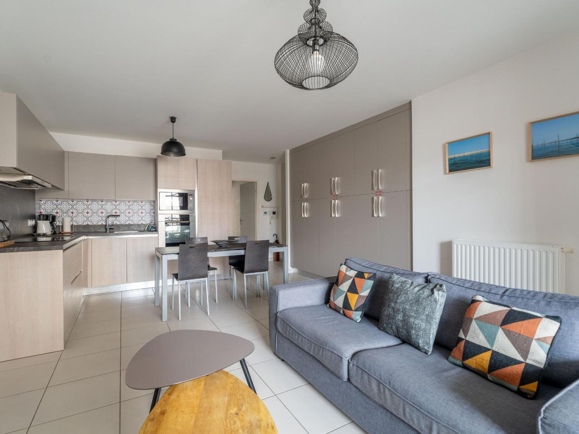 Appartement Central A Arcachon Avec 2 Chambres, Parking Prive Et Proche Plages - Fr-1-319-16 Exterior photo